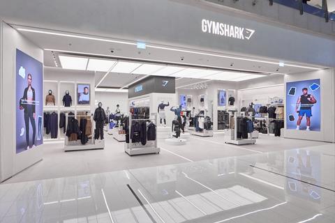 Gymshark Dubai Mall store exterior